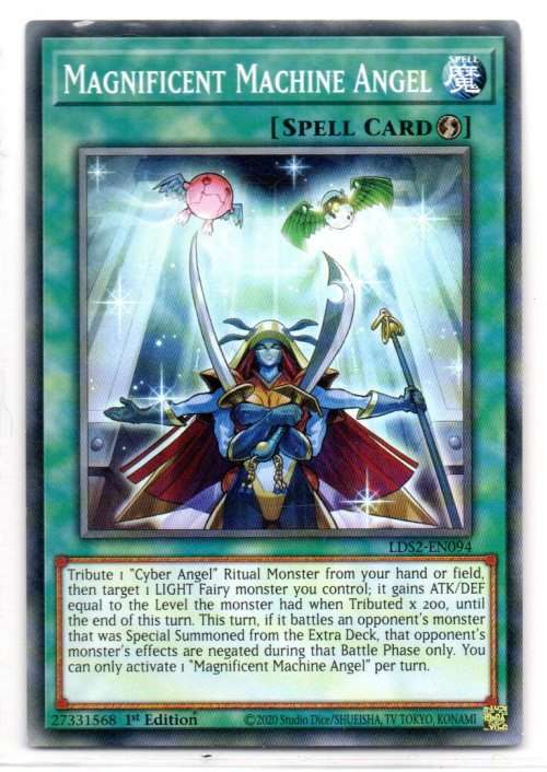 Yu-Gi-Oh! - Magnificent Machine Angel - 1st Ed/Common - Legendary Duelists: Season 2 (LDS2-EN094)