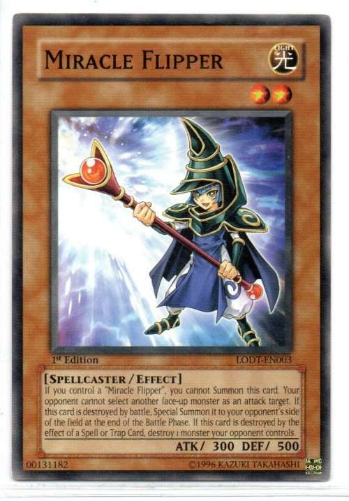 Yu-Gi-Oh! - Miracle Flipper - 1st Ed/Common - Light of Destruction (LODT-EN003)