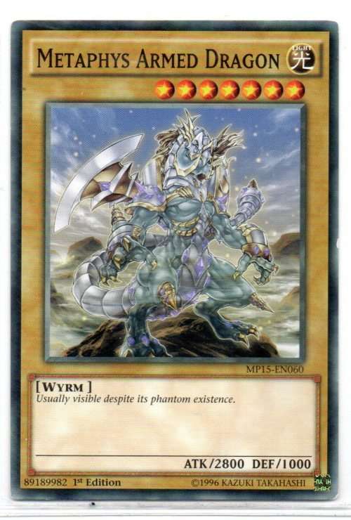 Yu-Gi-Oh! - Metaphys Armed Dragon - 1st Ed/Common - 2015 Mega-Tin Mega Pack (MP15-EN060)