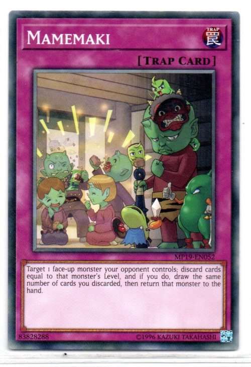 Yu-Gi-Oh! - Mamemaki - Common - 2019 Gold Sarcophagus Tin Mega Pack (MP19-EN052)