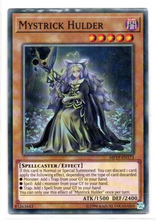 Yu-Gi-Oh! - Mystrick Hulder - Common - 2019 Gold Sarcophagus Tin Mega Pack (MP19-EN173)