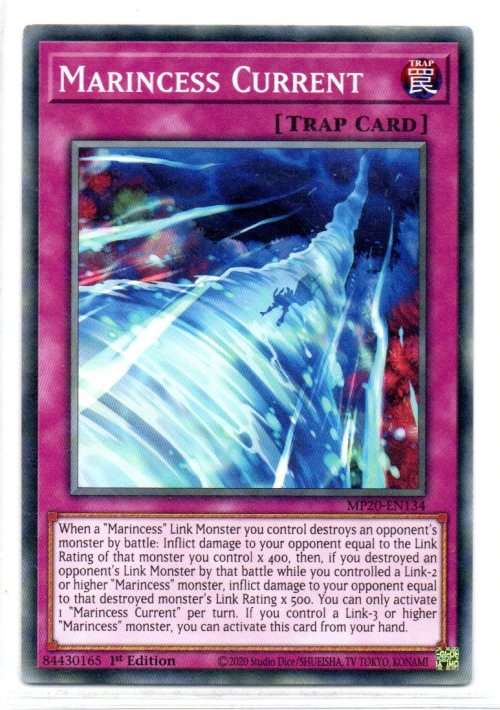 Yu-Gi-Oh! - Marincess Current - 1st Ed/Common - 2020 Tin of Lost Memories (MP20-EN134)