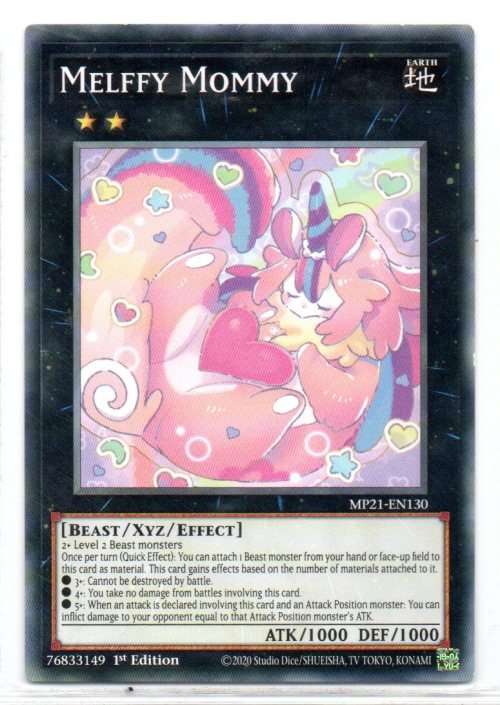Yu-Gi-Oh! - Melffy Mommy - 1st Ed/Common - 2021 Tin of Ancient Battles (MP21-EN130)