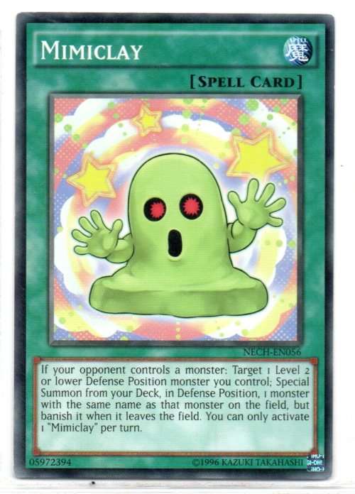 Yu-Gi-Oh! - Mimiclay - Common - The New Challengers (NECH-EN056)