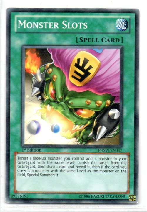 Yu-Gi-Oh! - Monster Slots - 1st Ed/Common - Photon Shockwave (PHSW-EN047)