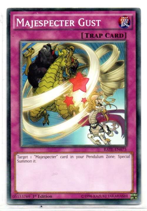 Yu-Gi-Oh! - Majespecter Gust - 1st Ed/Common - Raging Tempest (RATE-EN075)