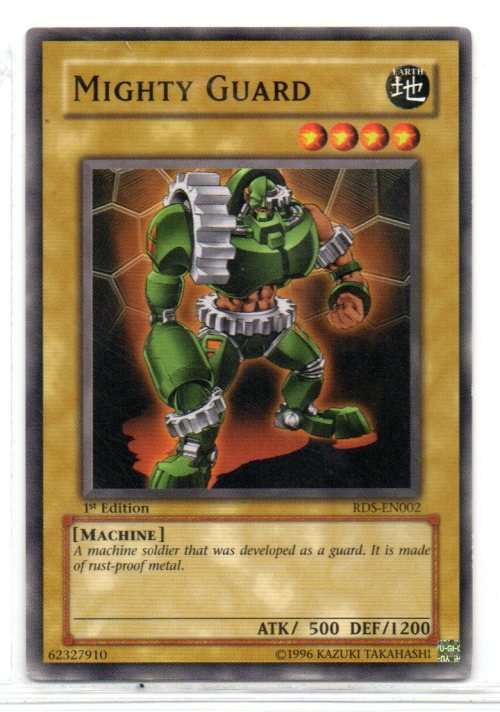 Yu-Gi-Oh! - Mighty Guard - 1st Ed/Common - Rise of Destiny (RDS-EN002)