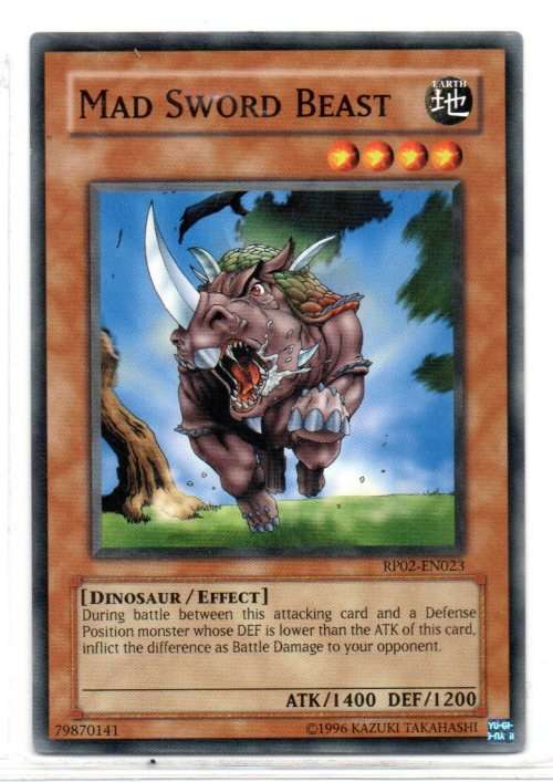 Yu-Gi-Oh! - Mad Sword Beast - Common - Retro Pack 2 (RP02-EN023)