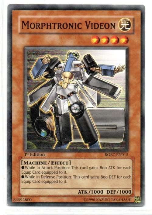 Yu-Gi-Oh! - Morphtronic Videon - 1st Ed/Common - Raging Battle (RGBT-EN015)