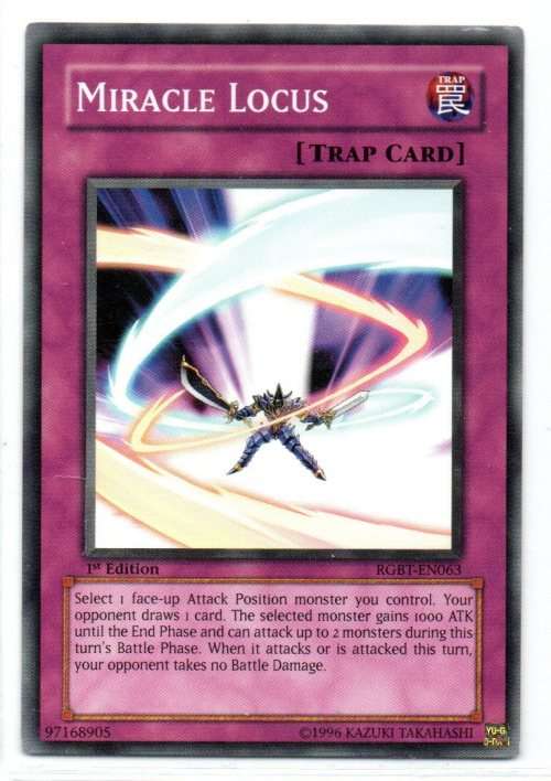 Yu-Gi-Oh! - Miracle Locus - 1st Ed/Common - Raging Battle (RGBT-EN063)