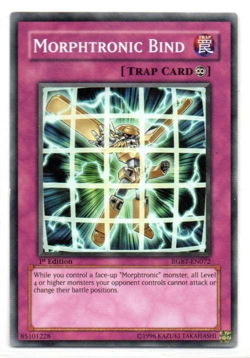 Yu-Gi-Oh! - Morphtronic Bind - 1st Ed/Common - Raging Battle (RGBT-EN072)