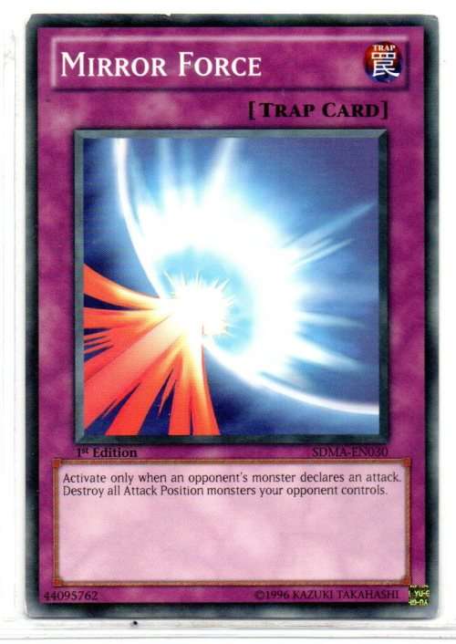 Yu-Gi-Oh! - Mirror Force - 1st Ed/Common - Structure Deck: Marik (TCG) (SDMA-EN030)