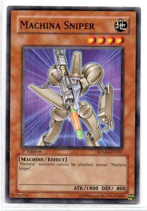 Yu-Gi-Oh! - Machina Sniper - 1st Ed/Common - Machina Mayhem Structure Deck (SDMM-EN007)