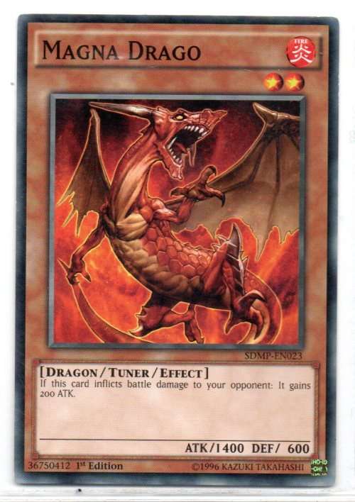 Yu-Gi-Oh! - Magna Drago - 1st Ed/Common - Master of Pendulum Structure Deck (SDMP-EN023)