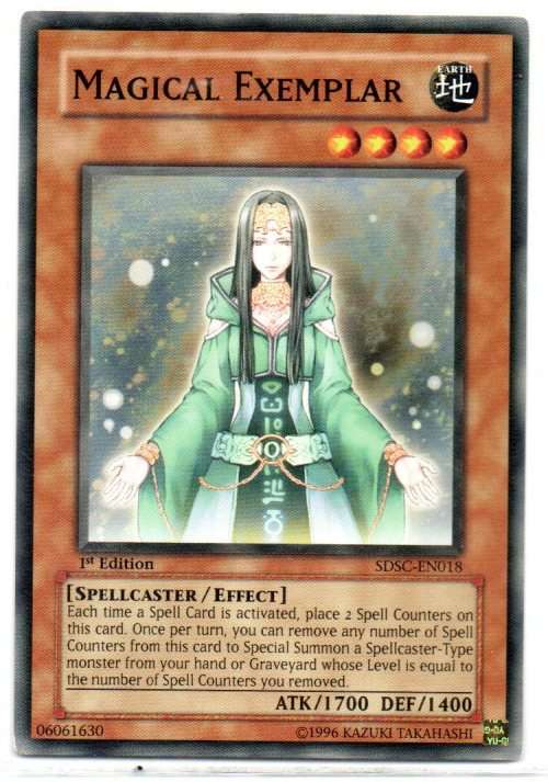 Yu-Gi-Oh! - Magical Exemplar - 1st Ed/Common - Spellcaster`s Command Structure Deck (SDSC-EN018)