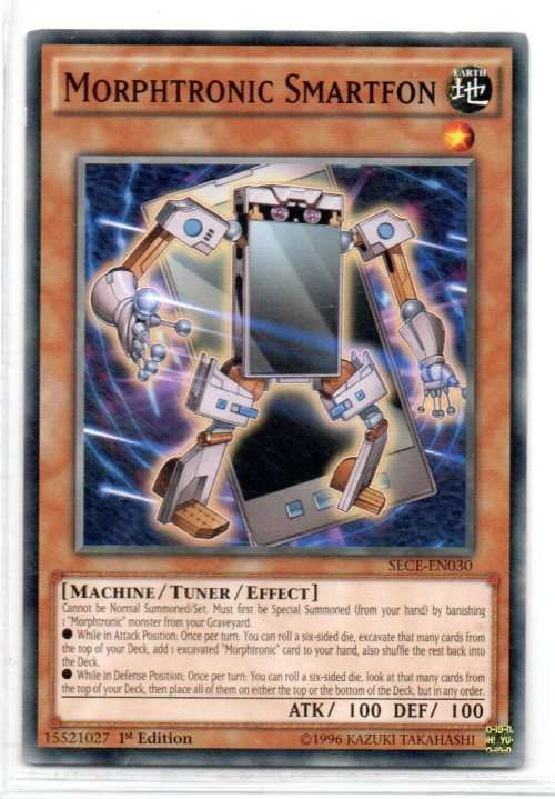 Yu-Gi-Oh! - Morphtronic Smartfon - 1st Ed/Common - Secrets of Eternity (SECE-EN030)