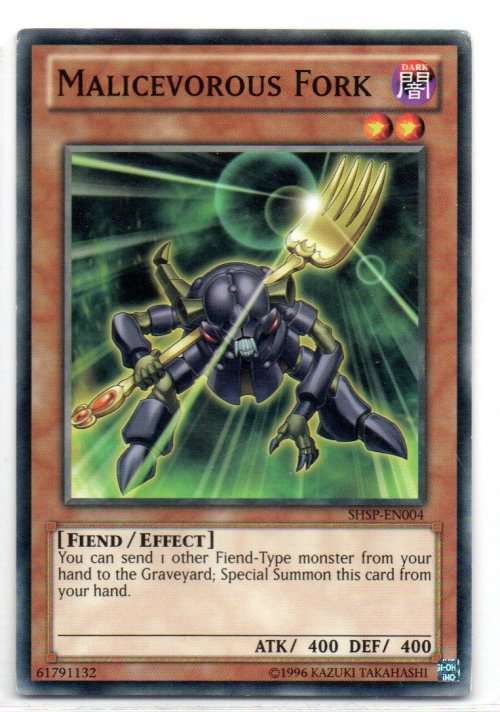 Yu-Gi-Oh! - Malicevorous Fork - Common - Shadow Specters (SHSP-EN004)