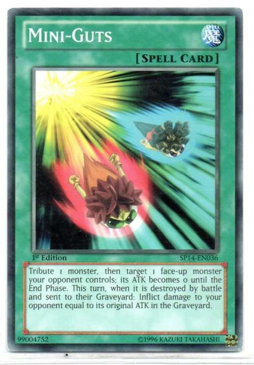 Yu-Gi-Oh! - Mini-Guts - 1st Ed/Common - Star Pack 2014 (SP14-EN036)