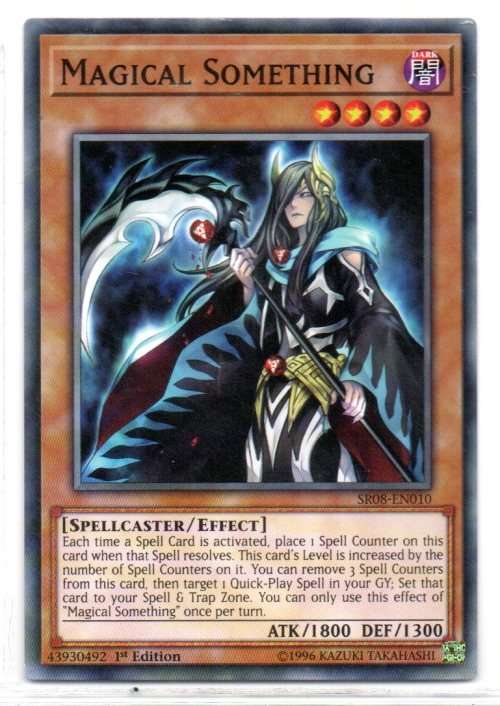 Yu-Gi-Oh! - Magical Something - 1st Ed/Common - Structure Deck: Order of the Spellcasters (SR08-EN01
