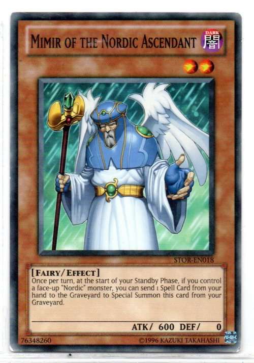Yu-Gi-Oh! - Mimir of the Nordic Ascendant - Common - Storm of Ragnarok (STOR-EN018)