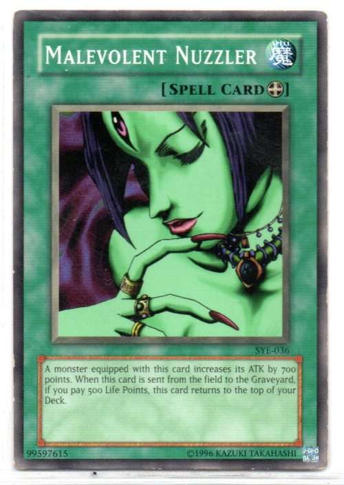 Yu-Gi-Oh! - Malevolent Nuzzler - Common - Starter Deck: Yugi Evolution (SYE-036)
