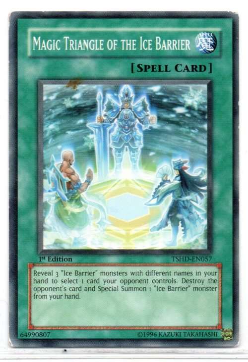 Yu-Gi-Oh! - Magic Triangle of the Ice Barrier - 1st Ed/Common - The Shining Darkness (TSHD-EN057)