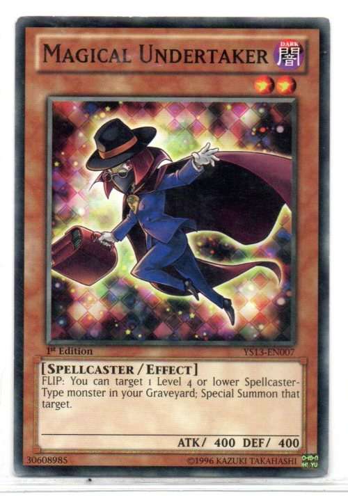 Yu-Gi-Oh! - Magical Undertaker - 1st Ed/Common - Super Starter: V for Victory (YS13-EN007)