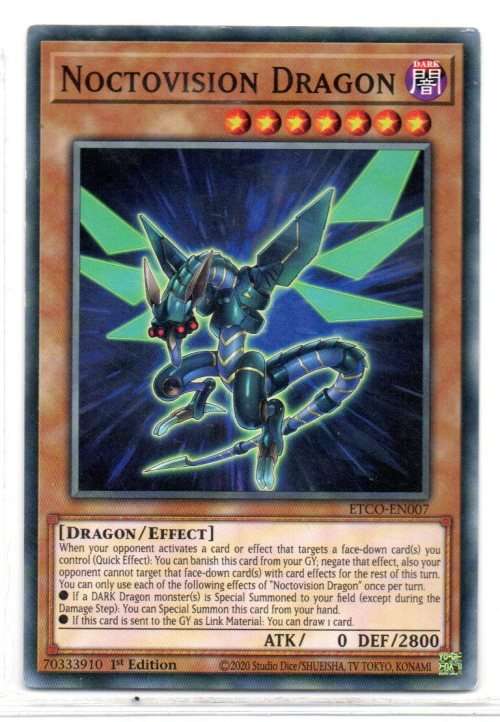 Yu-Gi-Oh! - Noctovision Dragon - Common - Eternity Code (ETCO-EN007)