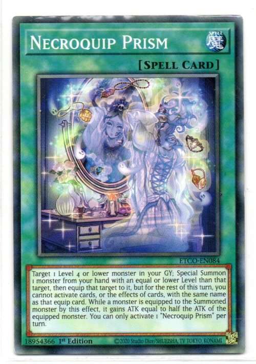 Yu-Gi-Oh! - Necroquip Prism - 1st Ed/Common - Eternity Code (ETCO-EN084)
