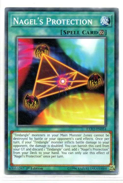 Yu-Gi-Oh! - Nagel`s Protection - 1st Ed/Common - Extreme Force (EXFO-EN054)