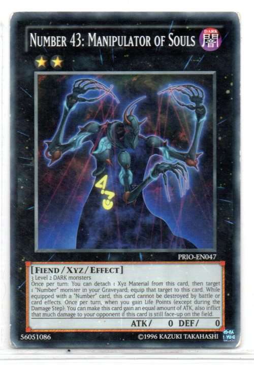 Yu-Gi-Oh! - Number 43: Manipulator of Souls - Common - Primal Origin (PRIO-EN047)