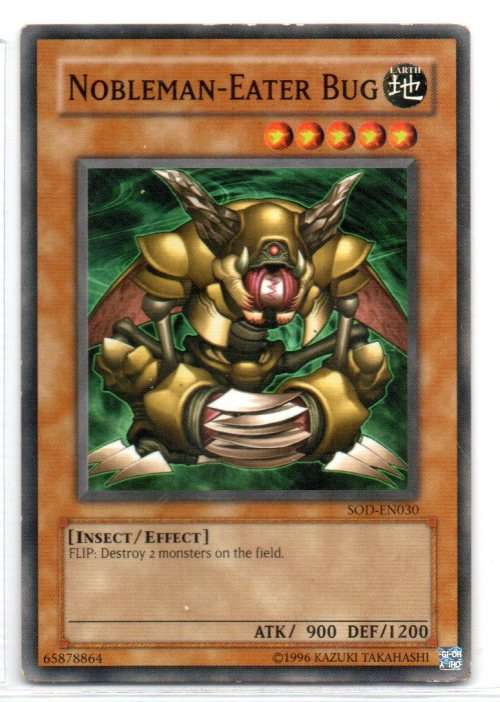 Yu-Gi-Oh! - Nobleman-Eater Bug - Common - Soul of the Duelist (SOD-EN030)