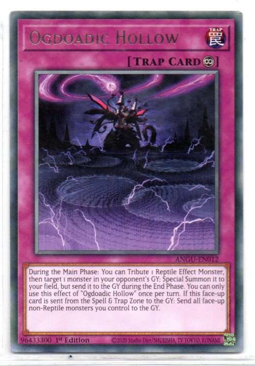 Yu-Gi-Oh! - Ogdoadic Hollow - 1st Ed/Rare - Ancient Guardians (ANGU-EN012)