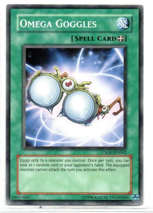 Yu-Gi-Oh! - Omega Goggles - Short Print - Crossroads of Chaos (CSOC-EN062)