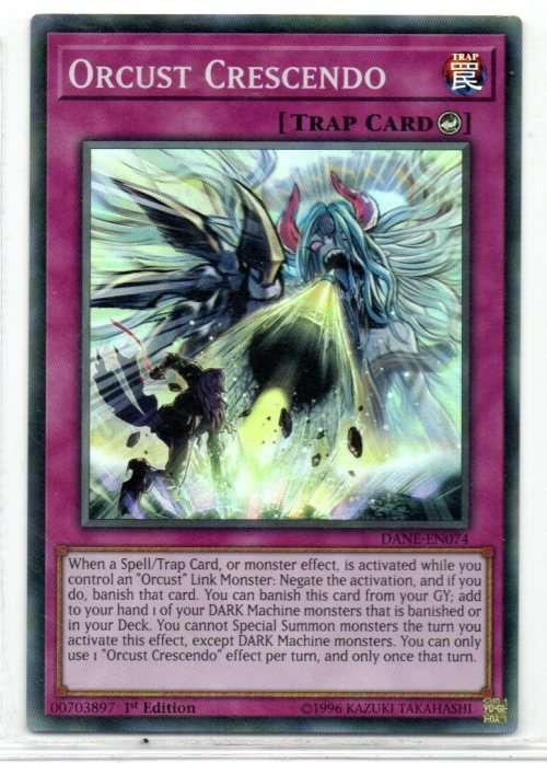 Yu-Gi-Oh! - Orcust Crescendo - 1st Ed/Super Rare - Dark Neostorm (DANE-EN074)