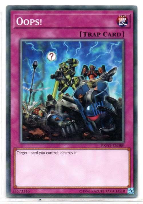Yu-Gi-Oh! - Oops! - Short Print - Extreme Force (EXFO-EN080)