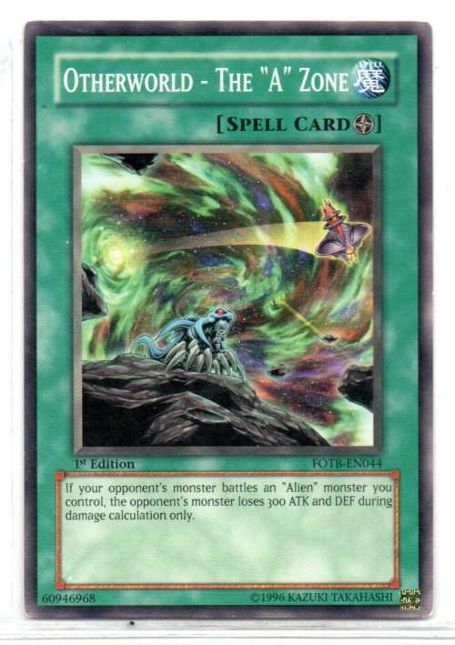 Yu-Gi-Oh! - Otherworld - The `A` Zone - 1st Ed/Common - Force of the Breaker (FOTB-EN044)