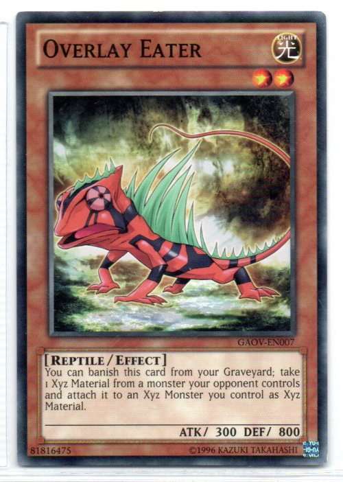 Yu-Gi-Oh! - Overlay Eater - Common - Galactic Overlord (GAOV-EN007)