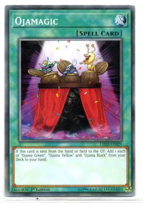 Yu-Gi-Oh! - Ojamagic - 1st Ed/Common - Legendary Duelists: Ancient Millennium (LED2-EN029)