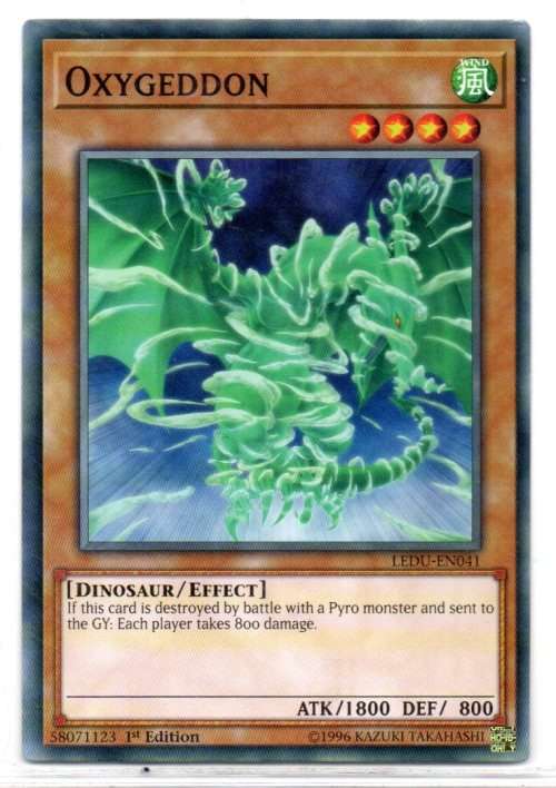 Yu-Gi-Oh! - Oxygeddon - 1st Ed/Common - Legendary Duelists (LEDU-EN041)