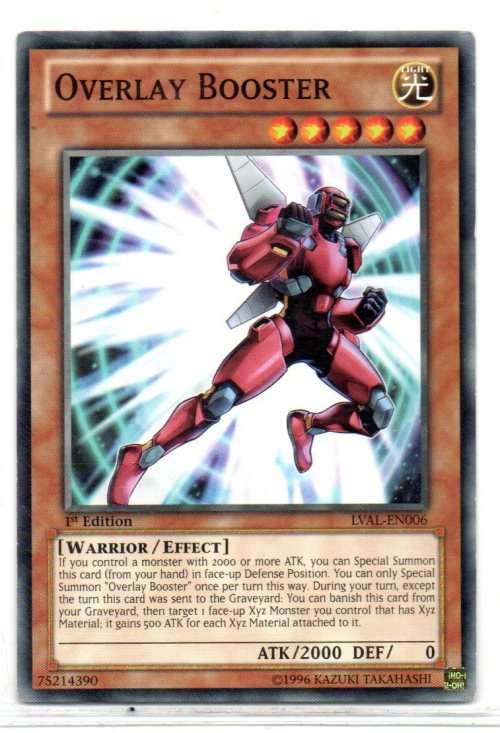 Yu-Gi-Oh! - Overlay Booster - 1st Ed/Common - Legacy of the Valiant (LVAL-EN006)