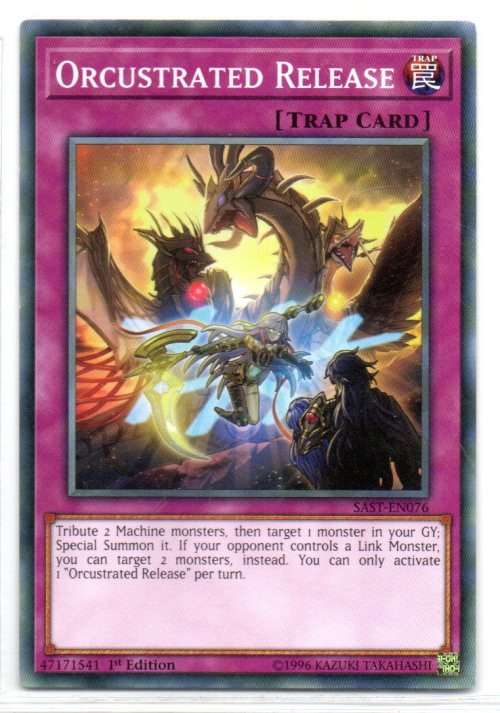Yu-Gi-Oh! - Orcustrated Release - 1st Ed/Common - Savage Strike (SAST-EN076)