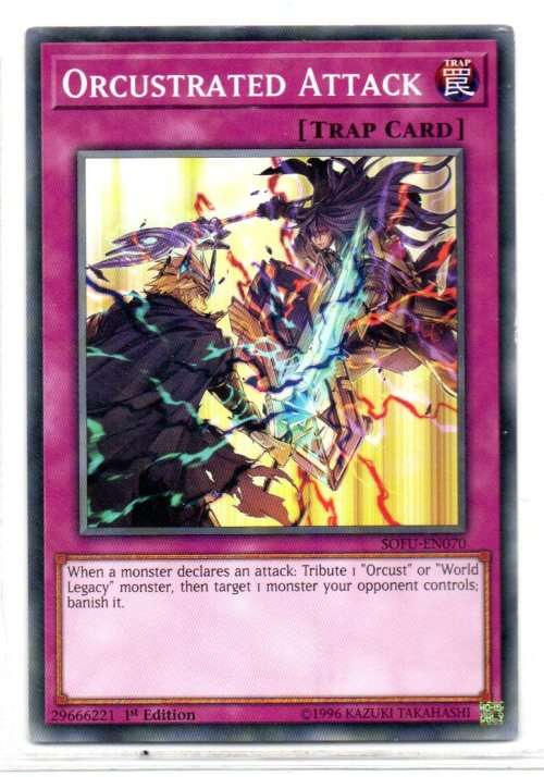 Yu-Gi-Oh! - Orcustrated Attack - 1st Ed/Common - Soul Fusion (SOFU-EN070)