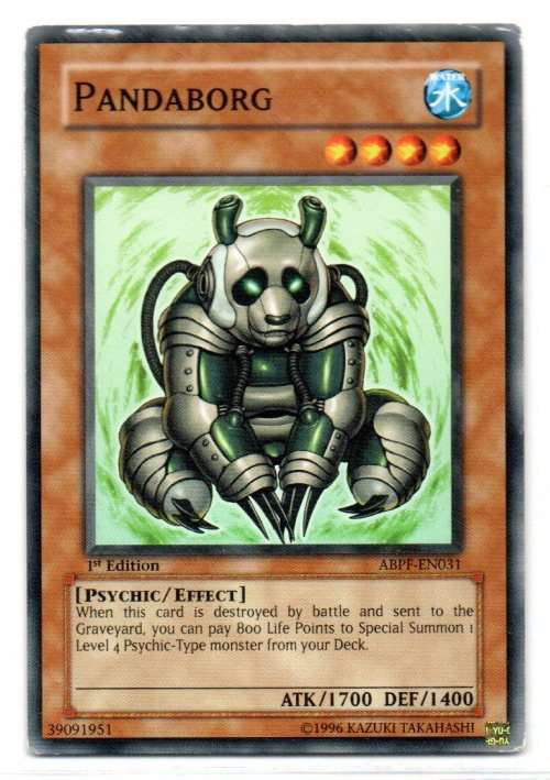 Yu-Gi-Oh! - Pandaborg - 1st Ed/Common - Absolute Powerforce (ABPF-EN031)