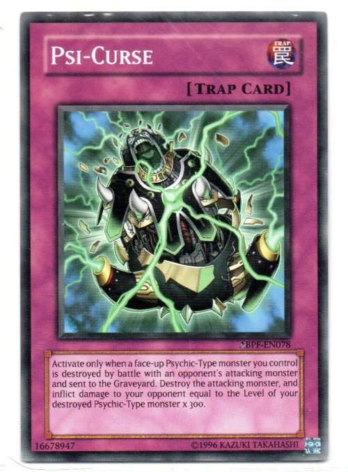 Yu-Gi-Oh! - Psi-Curse - Common - Absolute Powerforce (ABPF-EN078)