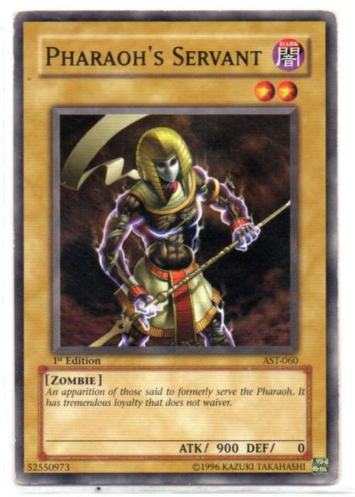 Yu-Gi-Oh! - Pharaoh`s Servant - 1st Ed/Short Print - Ancient Sanctuary (AST-060)