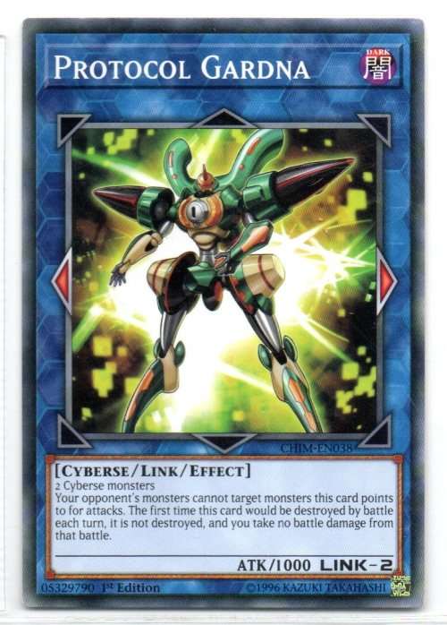 Yu-Gi-Oh! - Protocol Gardna - 1st Ed/Common - Chaos Impact (CHIM-EN038)