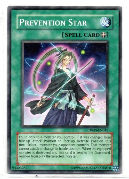 Yu-Gi-Oh! - Prevention Star - Common - Crimson Crisis (CRMS-EN045)