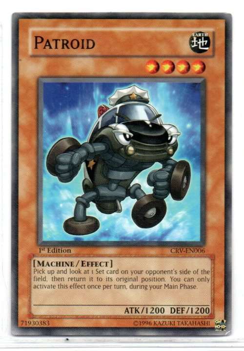 Yu-Gi-Oh! - Patroid - 1st Ed/Common - Cybernetic Revolution -- CRV-EN006