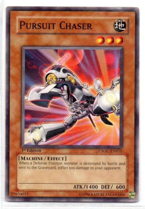 Yu-Gi-Oh! - Pursuit Chaser - 1st Ed/Common - Crossroads of Chaos (CSOC-EN016)